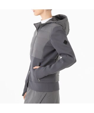 ZERO HALLIBURTON ハイブリット中綿ブルゾン ZHG-W4A 4a 82875 ゴルフウェア グレー