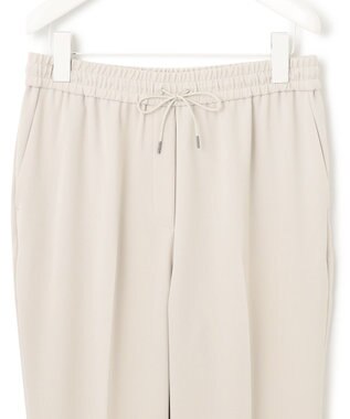 ICB 【洗える】 ライトダブルクロス ドロストパンツ トープ系