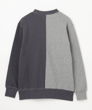 J.PRESS KIDS 【140-170cm】パッチワーク ブルプリント トレーナー グレー系