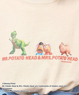 AMERICAN HOLIC 【TOY STORY】ヴィンテージ加工グラフィックTシャツ Beige