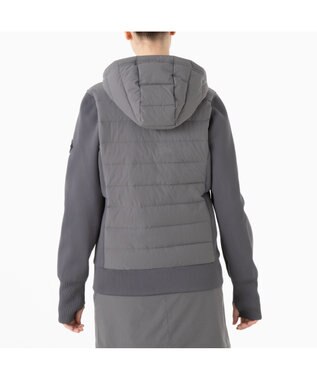 ZERO HALLIBURTON ハイブリット中綿ブルゾン ZHG-W4A 4a 82875 ゴルフウェア グレー