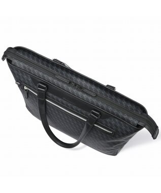 ZERO HALLIBURTON  ZH-モノグラム トートバッグ B4サイズ 15.6インチPC収納 18L 1260g 81524 ブラック