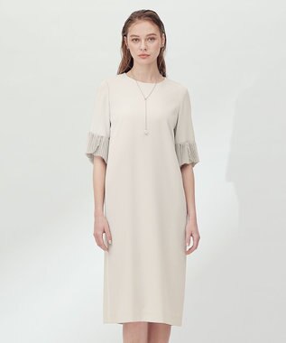 23区 S 【APPLAUDIR】ダブルクロス ドレス フロスト