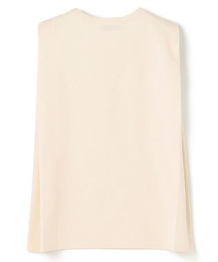 uncrave ダブルフェイスジャージー ノースリーブカットソー エクリュ