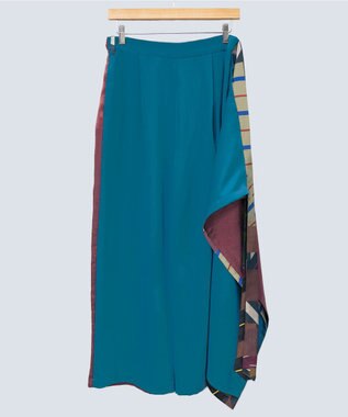 COQ MULTI WAY SAILER ラップスカート付きパンツ ブルー