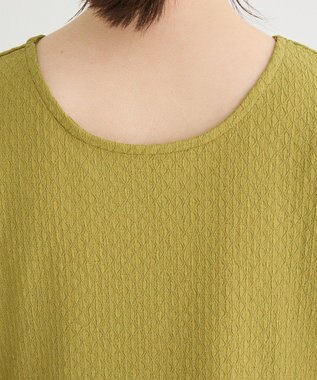 Green Parks ・ＰｅｔｉｔＦｌｅｕｒ　２ｗａｙダイヤ柄プルオーバ Green