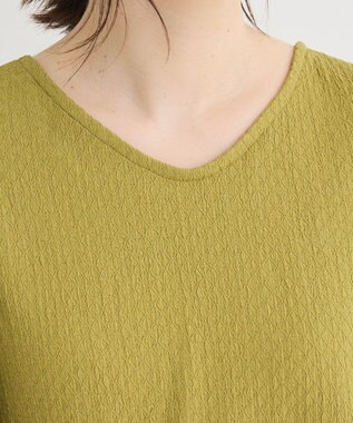 Green Parks ・ＰｅｔｉｔＦｌｅｕｒ　２ｗａｙダイヤ柄プルオーバ Green