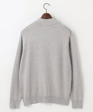 JOSEPH ABBOUD MOUNTAIN 【WEB限定・SPACE/チクチクしない/イージーケア/3シーズン対応】 SNOWYモックネックセーター ライトグレー系