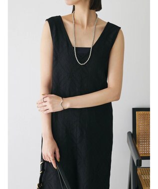 Green Parks クラシックレースロンパース Black