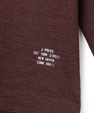 J.PRESS MEN 【WEB・一部店舗限定】フェイクレイヤード ロングスリーブTシャツ ワイン系