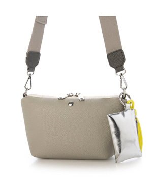 UNBILLION VERYコラボ カシュカシュ cachecache / ミニポーチ付きシュリンクショルダー