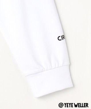 PW CIRCULUS 【UNISEX】【コラボアイテム】Yeyeコラボ ロングスリーブモックネックT ゴルフ ホワイト系