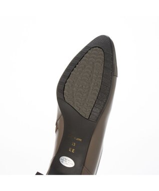 Riz raffinee <Riz raffinee>【全天候対応】ポインテッドトゥブーティーパンプス オーク