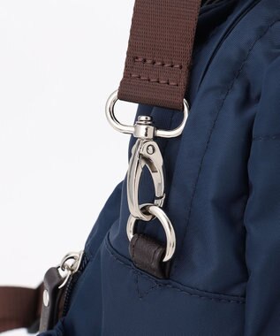 LA BAGAGERIE 【MONICA】ポーチ付き4WAYリュックサック ネイビー