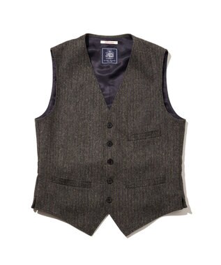 J.PRESS MEN 【J.PRESS ORIGINALS】Lambs Tweed Over Odd Vest / Japan Made