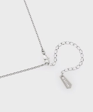 Paul Smith Shadow Stripe Emboss ネックレス シルバー