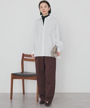 AMERICAN HOLIC ポンチカーブパンツ Brown