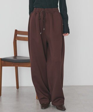 AMERICAN HOLIC ポンチカーブパンツ Brown