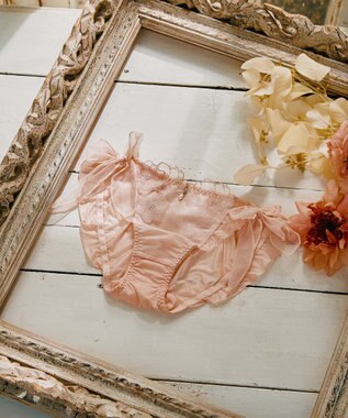 San-ai Resort（三愛水着楽園） 【SALE】エレガントコレクション【2505】デザインヒモショーツ ピンク