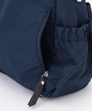 LA BAGAGERIE 【MONICA】ポーチ付き4WAYリュックサック ネイビー
