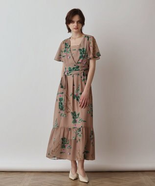 プリントセパレートワンピース