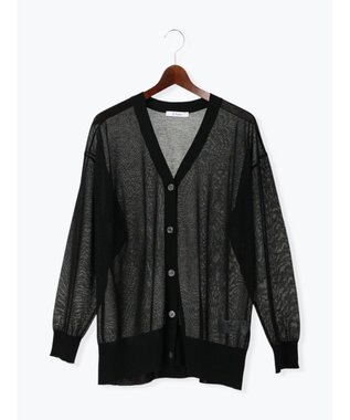 Te chichi 14GミドルVネックカーディガン《2026 SUMMER LOOK item》 ブラック