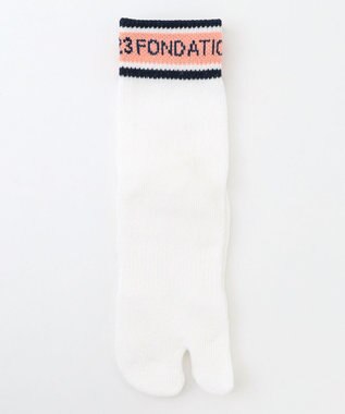 23区GOLF 【23FONDATION/WOMEN】足袋型 ソックス ホワイト系