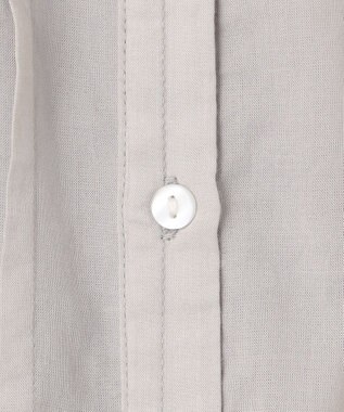 ANY ピンタックブラウス ライトグレー