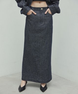 【洗える】CUPHEA / Iラインロングスカート