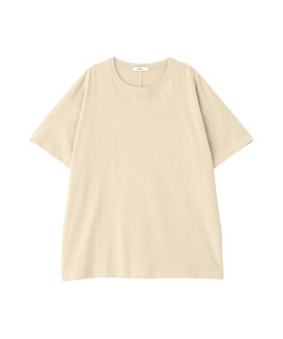 earth music&ecology ピグメント風Tシャツ Beige