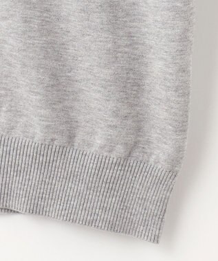 JOSEPH ABBOUD MOUNTAIN 【WEB限定・SPACE/チクチクしない/イージーケア/3シーズン対応】 SNOWYモックネックセーター ライトグレー系