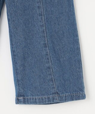 ANY KIDS デニム ワイド パンツ ブルー系デニム