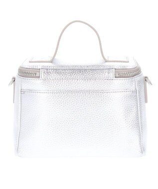 LANVIN en Bleu キューブ バニティバッグ シルバー