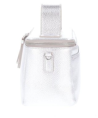 LANVIN en Bleu キューブ バニティバッグ シルバー