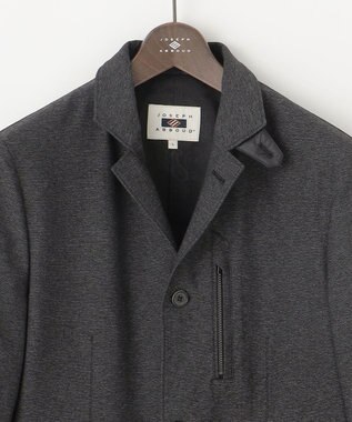 JOSEPH ABBOUD 【撥水/ハイパワー2WAYストレッチ/ソフト】ハイパワー2WAYストレッチメランジ コンバーチブル ジャケット グレー系