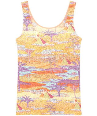 tsumori chisato SLEEP ツモリチサト カップ付きインナー タンクトップ ブラトップ レディース UCX577 /ワコール オレンジ