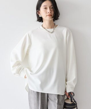 AMERICAN HOLIC バックタックロングプルオーバー Ivory