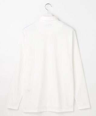 23区GOLF 【MEN】エイトムーブカノコ長袖ポロシャツ ホワイト系