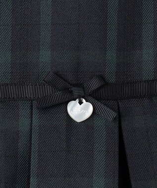 ANY KIDS チェックジャンパースカート ブラックウォッチ