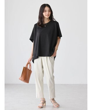 AMERICAN HOLIC 抜け衿カットプルオーバー Black