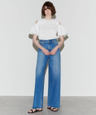 NAVE 【Nave　撥水機能・UVカット・透湿・接触冷感】ナイロンワッシャー ブラウス ホワイト系