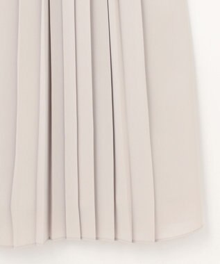 自由区 【ご好評につき追加生産・洗える】ライトサテン ワンピース ライトグレー系