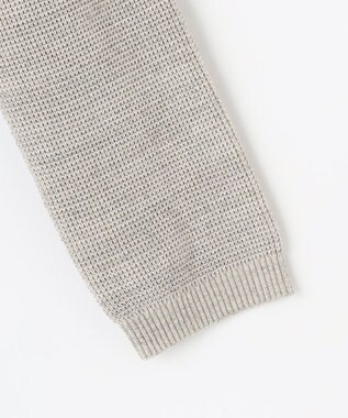 JOSEPH ABBOUD 【オリジナルオーガニックコットン使用】JOE COTTON ニット ジャケット ベージュ系