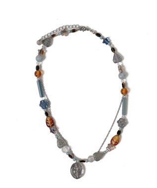 WEGO Lビンテージストーンネックレス 柄1