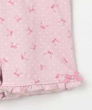 ANY KIDS 一分丈 スパッツ リボンドット