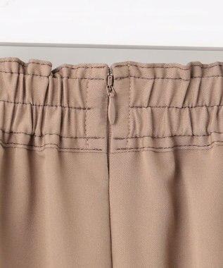 ANY SIS L 【洗える】チノライクタック スカート ベージュ