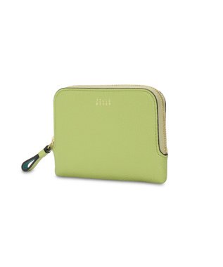 PELLE BORSA ラウンドファスナーミニ財布 Fine Goods フィーネグッズ 5453 レタスグリーン