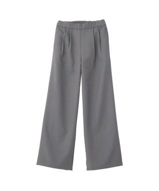 earth music&ecology 【予約】【2WAY】ラップスカート付きパンツ グレー