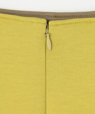 J.PRESS LADIES L 【WEB限定カラーあり・洗える】ダンボール ナロー スカート ピスタチオ系