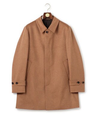 J.PRESS MEN ウールとカシミヤの品格素材【定番】ウールカシミヤビーバー ドレスショートコート_25年モデル キャメル系